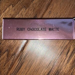 Ruby chocolate Matte liquid lipstick *scented*